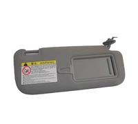 Gray Right Side Sun Visor Panel With Vanity Mirror Interior Roof Sunshield Shade Board For Destroyer 05 Auto Parts