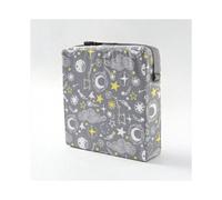 (Gray space constellation, 32*32*8) Cartoon baby children's thickened and heightened sponge seat cushion for dining chair