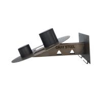 Gray Steel X5 Helmet Display Hanger