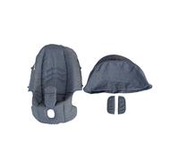 (Gray) Stroller Accessories Canopy Seat Cushion Changing Kits Clothes Sunshade Compatible With Doona Stroller 4in1 Car Seat
