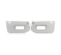 Gray Sun Visor For Infiniti QX60 JX35 LHD Car Front Window Cover Shade Shield Sunshade With Mirror Car Sun Visor Extender(2x Left-Right)