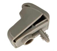Gray Sun Visor Holder Mounts For Fiat For Alfa, For Romeo Car Interior Bracket ABS Replacement Part
