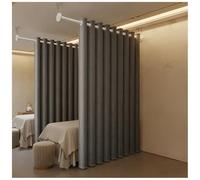 Gray Wall Mounted Privacy Partition230x240 cm Room Divider for Spa Salon Bedroom HospitalAdjustable 140190 cmStylish and Functional Solution