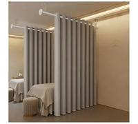 Gray Wall Mounted Room Divider Privacy Partition for Spa Salon Bedroom HospitalAdjustable 180x180 cm (100140 cm) Stylish & Functional Space Separator