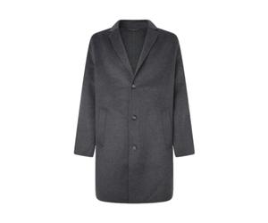 Gray Wool Coat Brighton - male - Pepe Jeans - Single-Breasted Coats - Gray - XL - Coats XL
