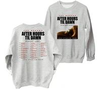 (gray, XXXL) The Weeknd After Hours Til Dawn 2025 Tour Sweatshirt 2 Sided