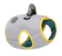 (Gray yellow, XS) Summer Dogs Cooling Vest Harness Quick Release Hot Dogs Clothes Summer for Prevent Heat Stroke Pet Cool Clothing Dog Accessories