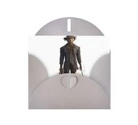 Gray YYHWHJDE Scary scarecrow Picture Greeting Card 6x4 in with Double-Sided Pearl Effect and Environmentally Friendly Ink