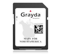 Grayda 2024 Latest Navigation SD Card Map Update, Compatible with GM Chevrolet, Buick, Cadillac | Covers USA, Canada, Mexico |Plug & Play GPS Accessory