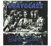 Grayglass Bible Scenes: A Wonderful Coloring Journey for Teens and Adults: A Christian Stained Glass Grayscale Coloring Book Featuring Biblical ... Art in the Style of Cubism (Grayglass Series)