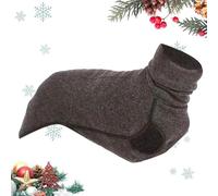 Grayhound Fleece Jumper, Turtleneck Shirt Stretch Fleece Vest, Pet Pullover Coat, Whippet Warm Sweatshirt, Breathable Puppy Clothes for Fall Winter