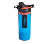 GRAYL GeoPress 710ml Water Purifier Bottle - Filter for Hiking, Camping, Survival, Travel (Bali Blue)
