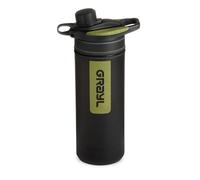 GRAYL GeoPress 710ml Water Purifier Bottle - Filter for Hiking, Camping, Survival, Travel (Black Camo)