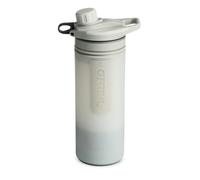 GRAYL GeoPress 710ml Water Purifier Bottle - Filter for Hiking, Camping, Survival, Travel (Peak White)