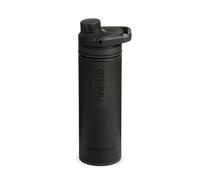 GRAYL UltraPress 500ml Water Purifier & Filter Bottle for Hiking, Backpacking, and Travel (Covert Black)