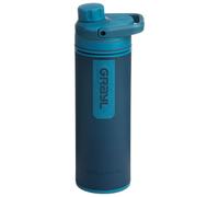 Grayl Ultra Press Water Purifier Bottle: Forest Blue Colour: Forest Bl