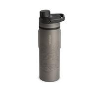 GRAYL - UltraPress Purifier Titanium Bottle - Water filter size 500 ml, grey
