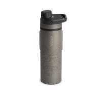 GRAYL - UltraPress Purifier Titanium Bottle - Water filter size 500 ml, grey