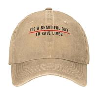 Grays Anatomy Casual Baseball Cap Summer Beautiful Day to Save Lives Trucker Hat Hiking Hip Hop Hats Street Style Caps
