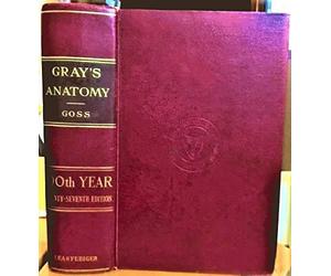 Gray's Anatomy, Henry Gray, Charles M Goss; 100th Year, 27th Ed, Lea & Febiger [Unknown Binding]