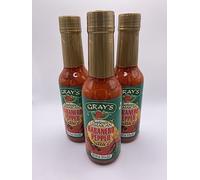 Gray's Authentic Jamaican Habanero Pepper Sauce Pack of 3 Bottles 147ml | Chilli & Hot Sauce