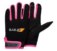 Grays G500 Gel Gloves - Black/Fluo Pink, Large