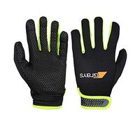 Grays G500 Gel Hockey Gloves - Black/Neon Yellow (2016/17) - Large, Black/Yellow by Grays