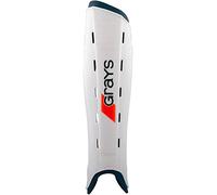 Kids'/adult Medium Intensity Field Hockey Shin Guard G600 - White