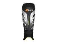 Grays G800 Shinguards - Black/Fluo Yellow, Large