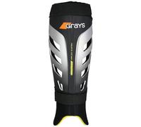 Grays G800 Shinguards - Black/Fluo Yellow, Large