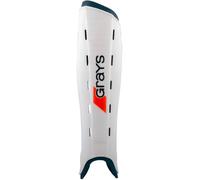 Kids'/adult Medium Intensity Field Hockey Shin Guard G600 - White
