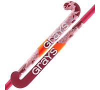GRAYS Aftershock Ultrabow Junior Hockey Stick (Pink/Red, 34)