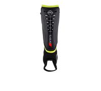 Grays Hockey Shield Hockey Shinguards | UK 2XS in Black/Fluorescent Yellow
