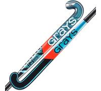 GRAYS Hockey Stick DB6 Dinabow, Black/Blue, Hockey Stick Grass (35)