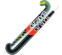 GRAYS PB 7 Composite Hockey Stick - Aqua/Fluo Green (36.5" L)