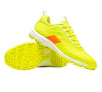 GRAYS Stealth Junior Hockey Shoe (Fluo Yellow, UK Footwear Size System, Big Kid, Numeric, Medium, 4)