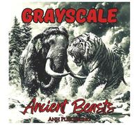 Grayscale Ancient Beasts: Mindfulness Coloring Book for Adults: Prehistoric Creatures and Mythic Beasts for Relaxation, Stress Relief, and Creative Coloring (Grayscale Animal Coloring Series)