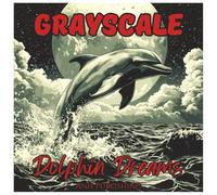 Grayscale Dolphin Dreams: Fun Coloring Book for All Ages: Relaxing Ocean-Themed Grayscale Dolphin Illustrations for Kids, Teens & Adults (Grayscale Animal Coloring Series)