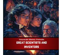 Grayscale History Portraits: Great Scientists and Inventors - 40 Realistic Portraits of the Brilliant Minds Who Changed the World