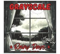 Grayscale Rainy Days: Relaxing Coloring Book For Adults.: Cozy Rainy Day Scenes for Stress Relief, Mindful Coloring, and Peaceful Relaxation (Grayscale Nature Landscape Series)