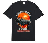 Grayscale Today Technicolor Tomorrow Comfort Colors Adult Heavyweight T-Shirt