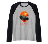 Grayscale Today Technicolor Tomorrow Raglan Baseball Tee