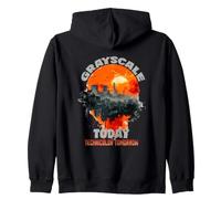 GRAYSCALE TODAY TECHNICOLOR TOMORROW Zip Hoodie