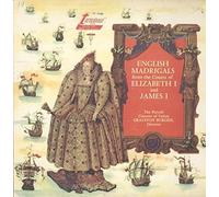 Grayston Burgess - English Madrigals From The Court Of Elizabeth I and James I [LP]