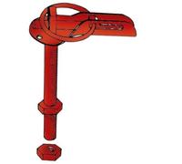 GRAYSTON Set universal bonnet hooks/pins - stainless steel