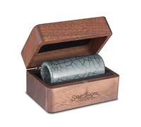 GrayStone Ceramic Guitar Slide Bundle - Refined Blue-Gray Crackle Glaze, Handcrafted Pay in Full Small