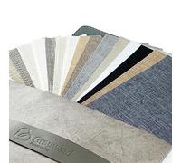 Graywind Fabric sample for motorised slat curtains, light filtering, rechargeable