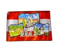 Graz Souvenir, Austria, Graz Fridge Magnet, Styria Souvenir, Graz Magnet, Graz Travel Keepsake, Graz Gift
