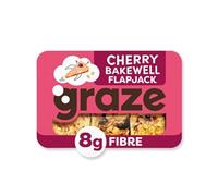 Graze Cherry Bakewell Flapjack Punnet (Pack of 9) 3270