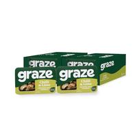 Graze - Chilli & Lime Savory Snacks - Vegan Savoury Snacks, High in Protein & Fibre - Pack of 18 snacks